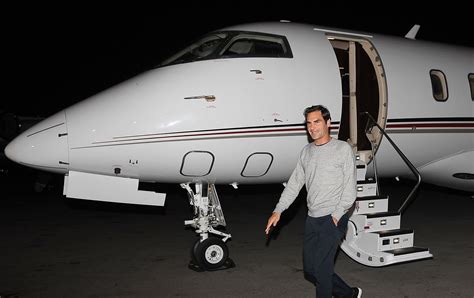 A Close Look At The Private Jet That Roger Federer Operates.